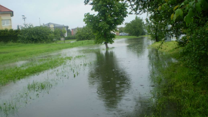 Křižovatka Dobronická / Vídeňská 3. 6. 2013  