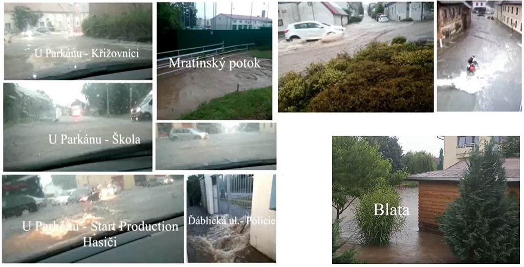 26.8.2022 byla MČ Praha-Ďáblice zasažena záplavou při přívalové srážce. Zatopeny byly ulice U&nbsp;Parkánu, Na Štramberku, Ďáblická.